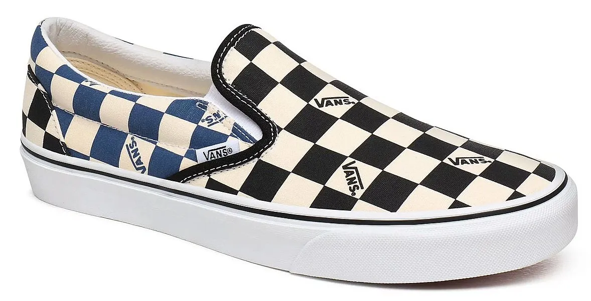 shoes Vans Classic Slip-On - Big Check/Black/Navy