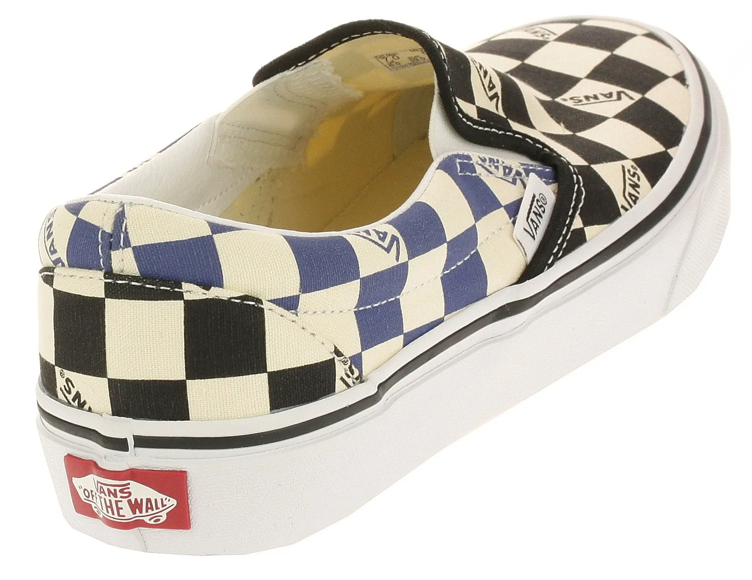 shoes Vans Classic Slip-On - Big Check/Black/Navy