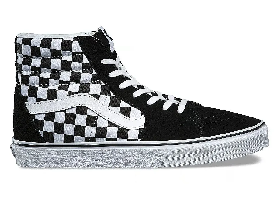 shoes Vans Sk8-Hi - Checkerboard/Black/True White