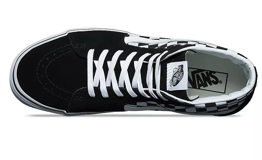 shoes Vans Sk8-Hi - Checkerboard/Black/True White