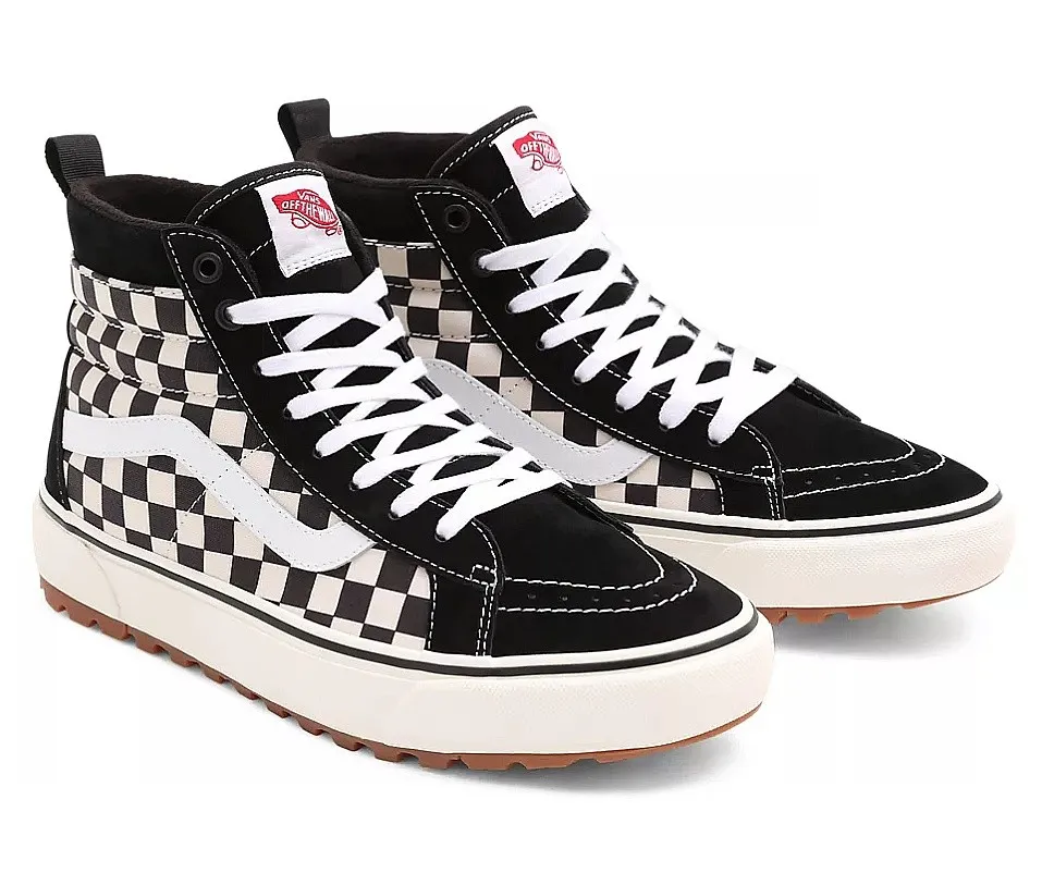 shoes Vans Sk8-Hi MTE-1 - Black/White/Checkerboard