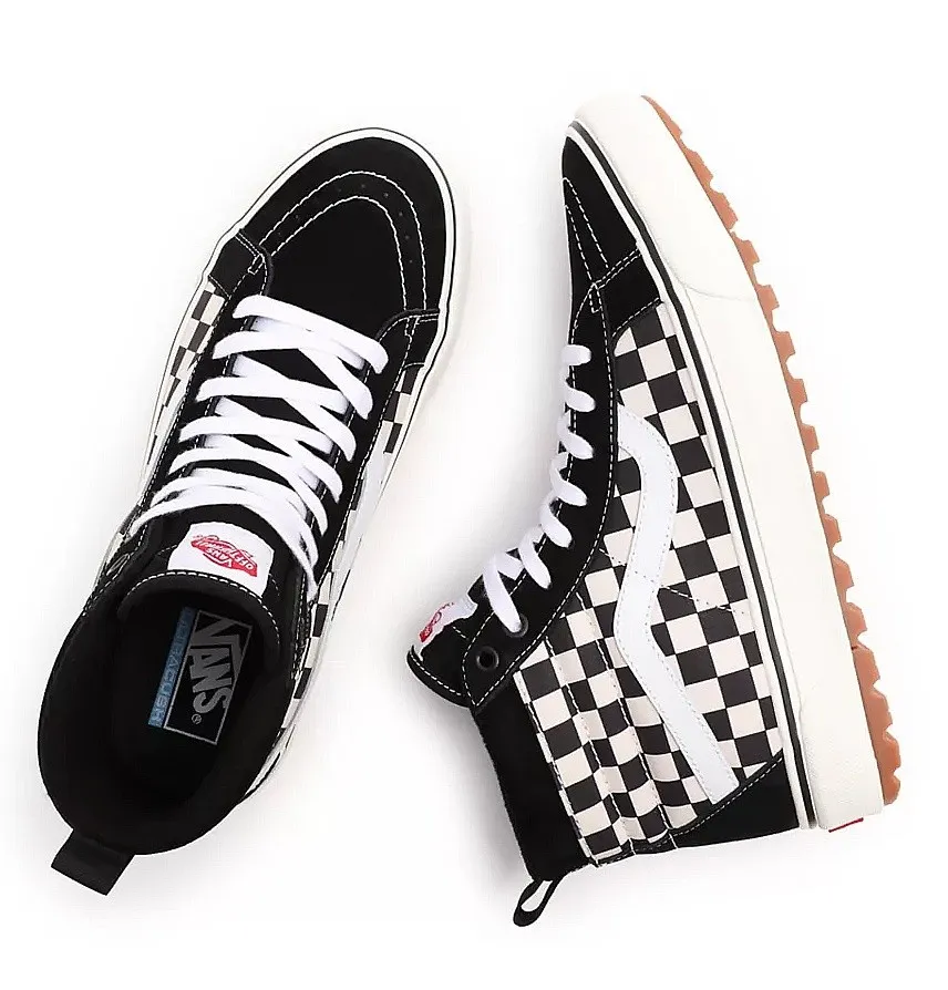 shoes Vans Sk8-Hi MTE-1 - Black/White/Checkerboard