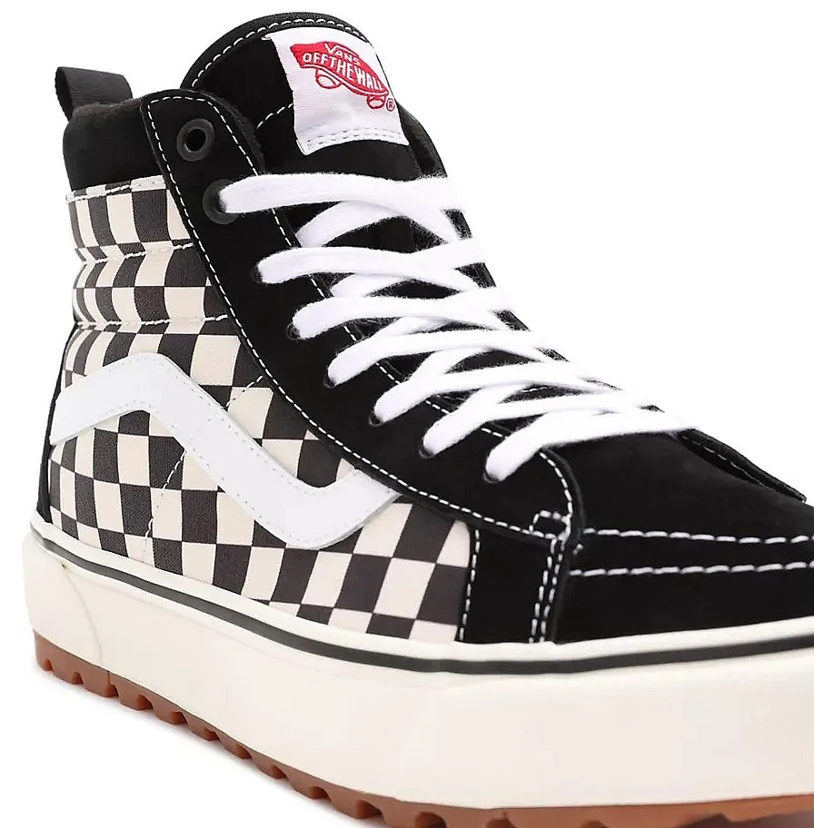 shoes Vans Sk8-Hi MTE-1 - Black/White/Checkerboard