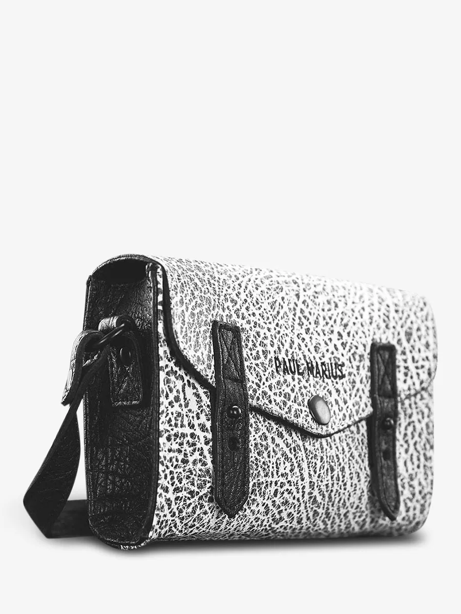 shoulder bag for woman  - Le Mini Indispensable - Empreinte | PAUL MARIUS