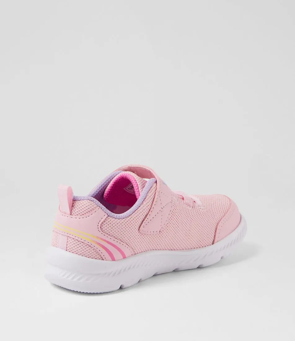 SKECHERS Comfy Flex 2 Tot Pink Fabric Sneakers