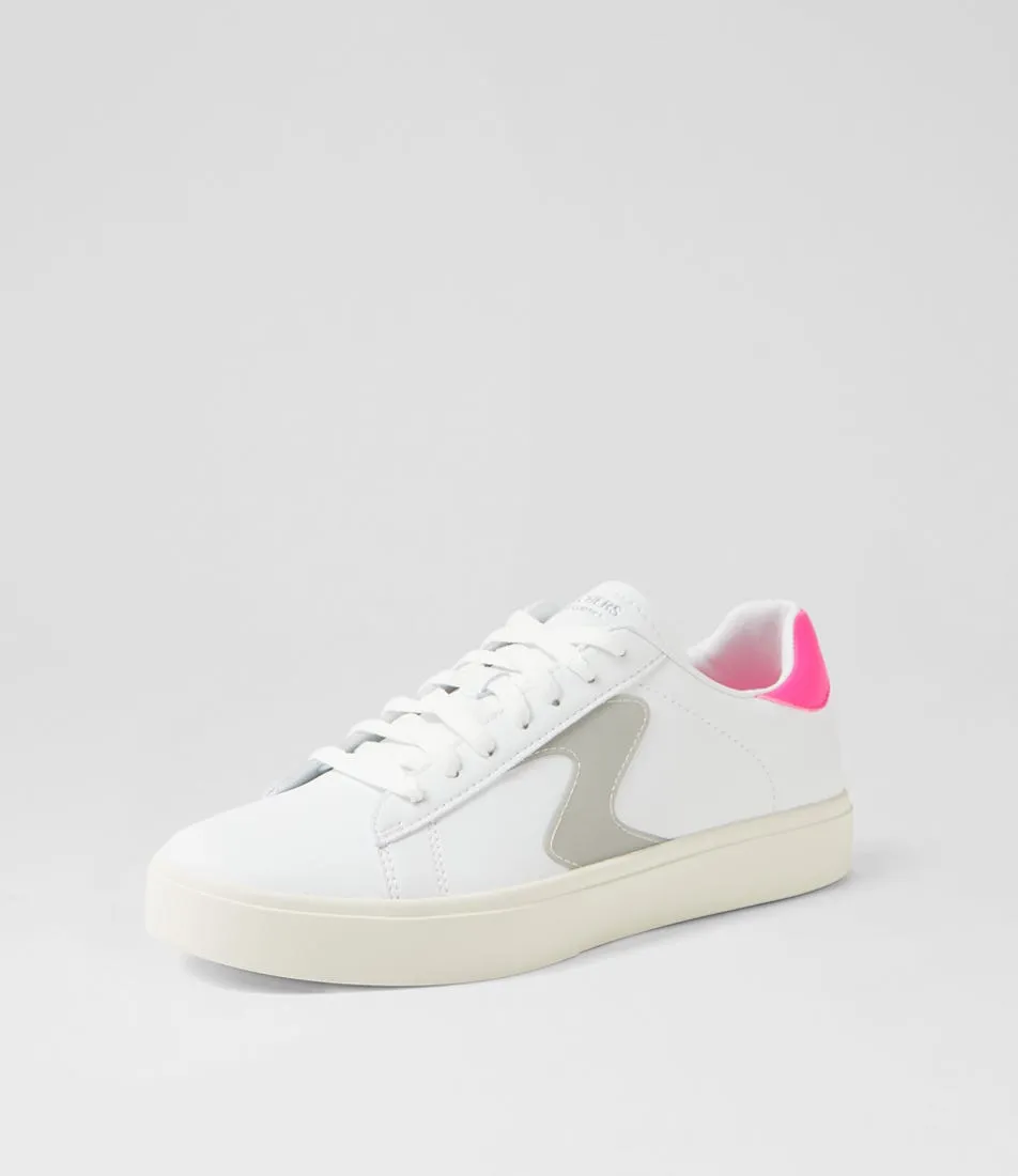 SKECHERS Eden Lx Top Grade White Grey Pink Sneakers