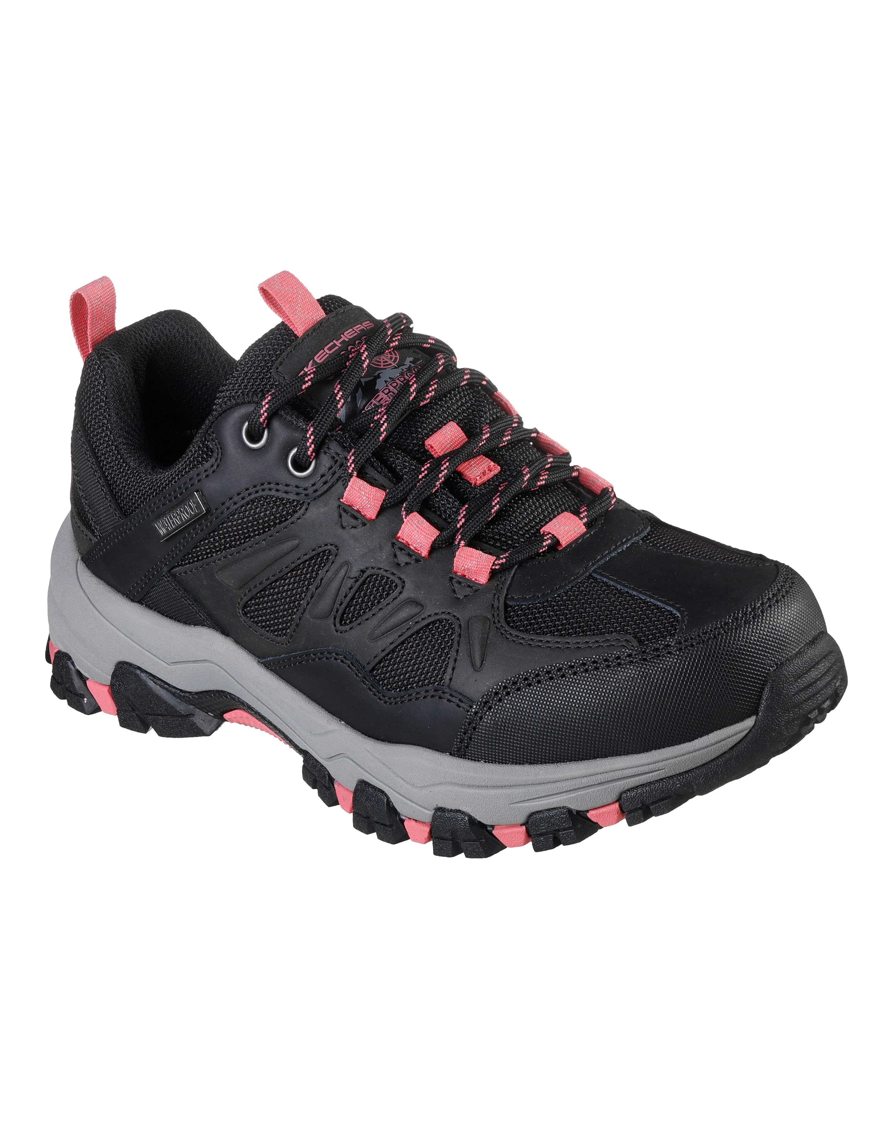 Skechers Hillcreast Vast Adventure Trainers Wide Fit | Simply Be