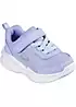 Skechers Infant Girls Blue Sola Glow Trainers