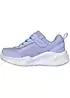 Skechers Infant Girls Blue Sola Glow Trainers