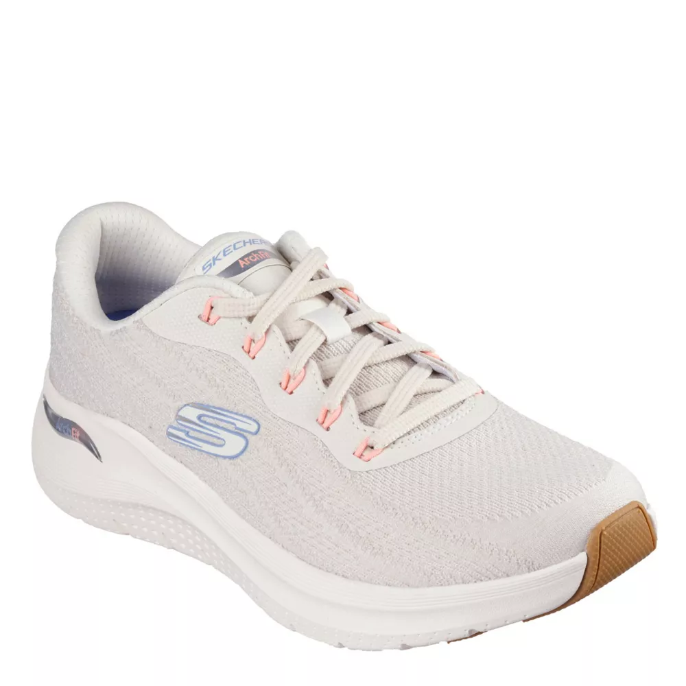 SKECHERS  WOMENS ARCH FIT RICH VISION RUNNING SHOE