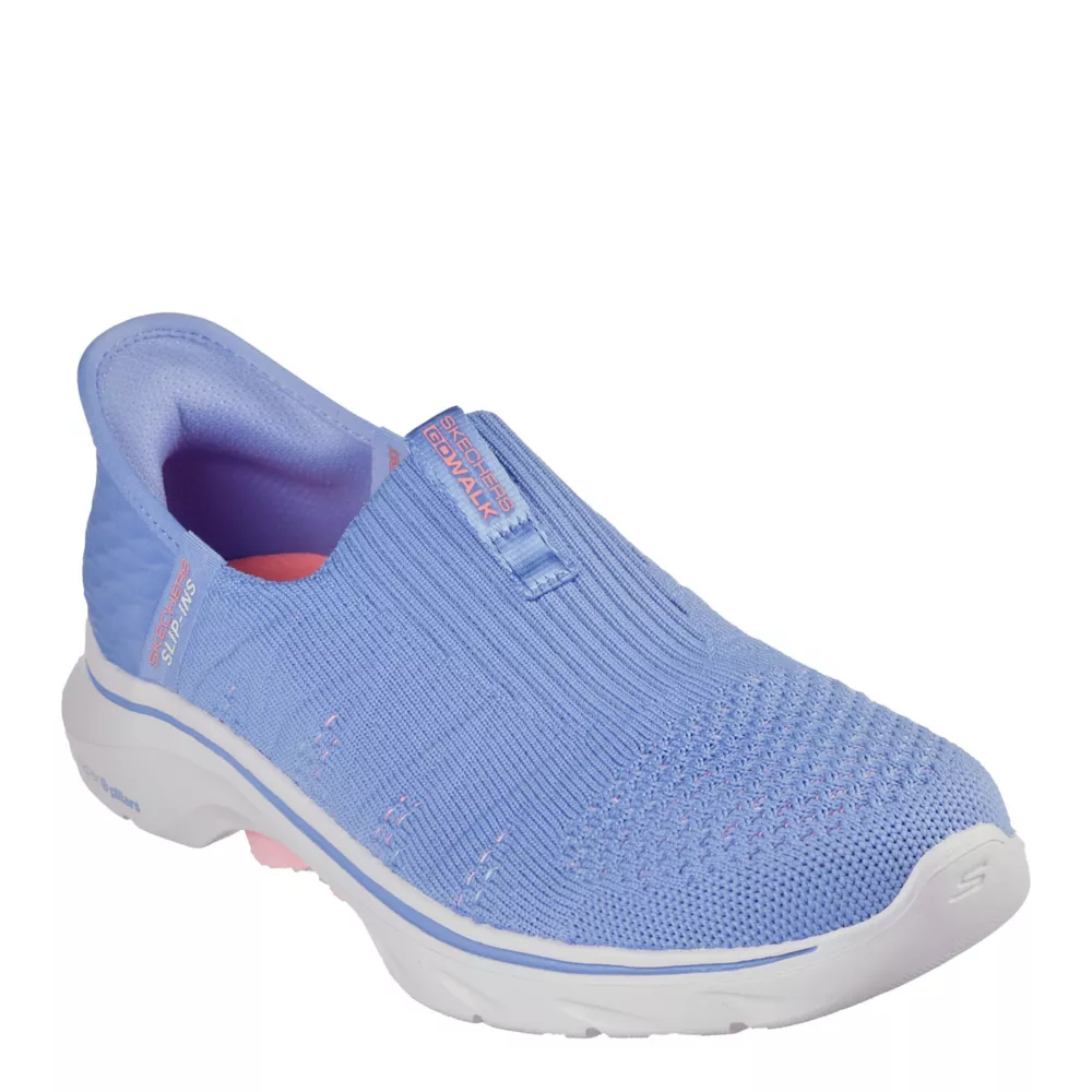 SKECHERS  WOMENS SLIP-INS GO WALK 7 CITY LIGHTS RUNNING SHOE