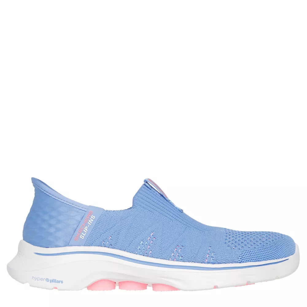 SKECHERS  WOMENS SLIP-INS GO WALK 7 CITY LIGHTS RUNNING SHOE