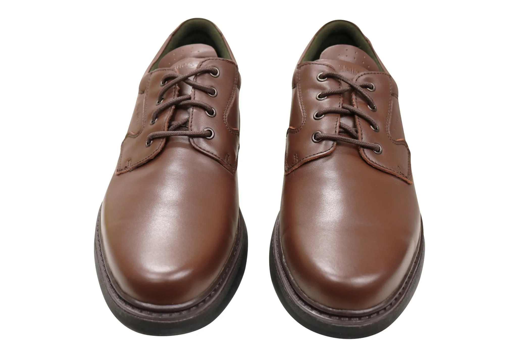 Slatters Premier Mens Comfortable Leather Lace Up Dress Shoes