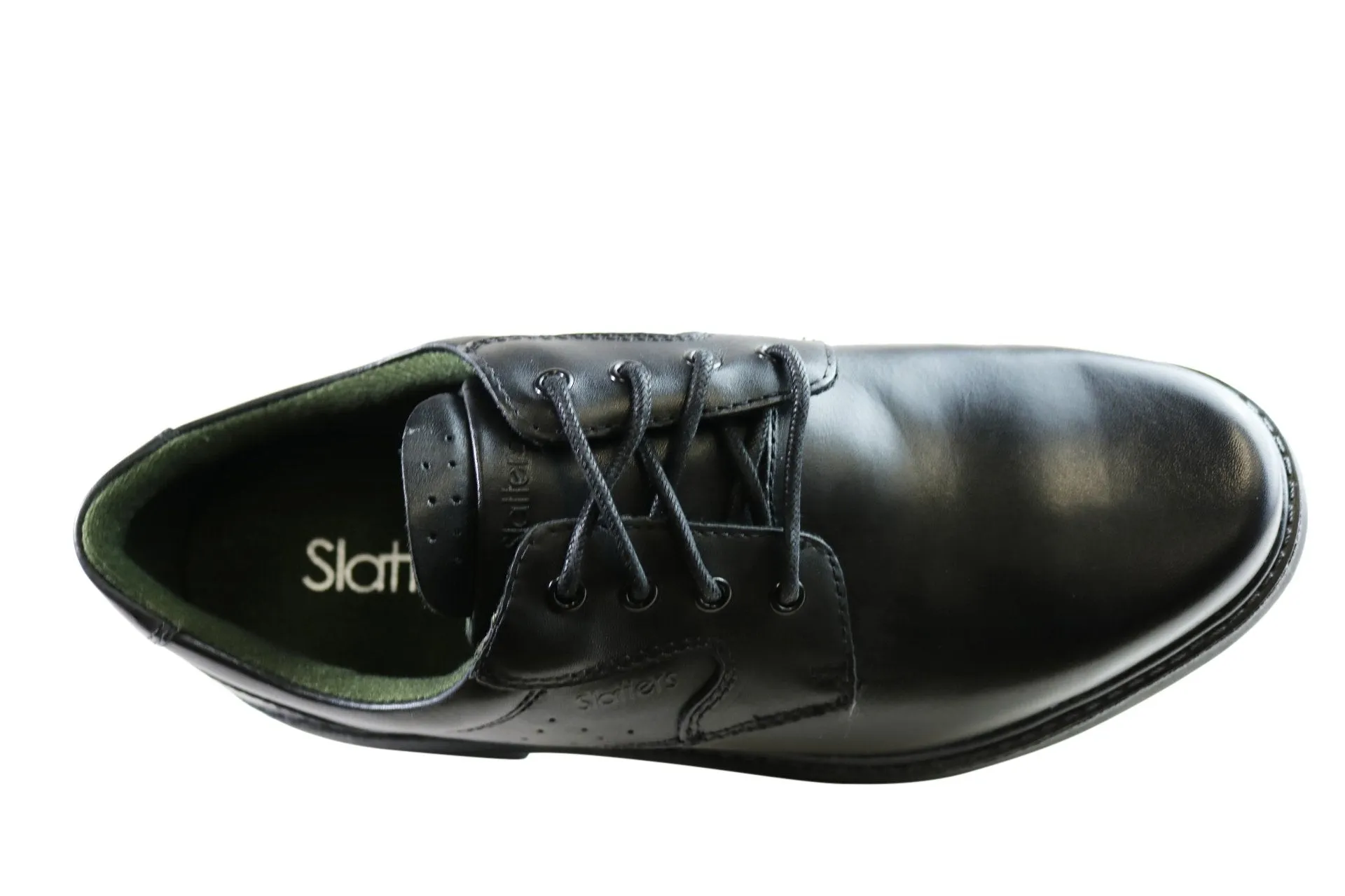 Slatters Premier Mens Comfortable Leather Lace Up Dress Shoes