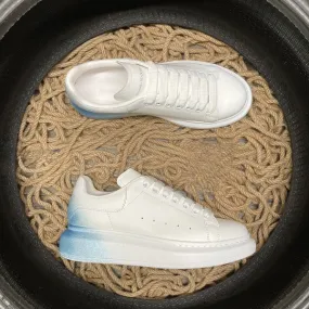 Sneakers White & Blue Spray Paint 2024