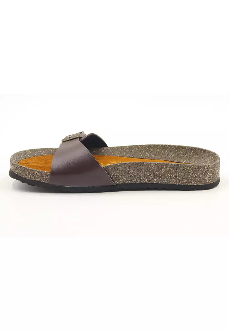 SoleSimple Lyon - Brown Sandals & Flip Flops & Slipper