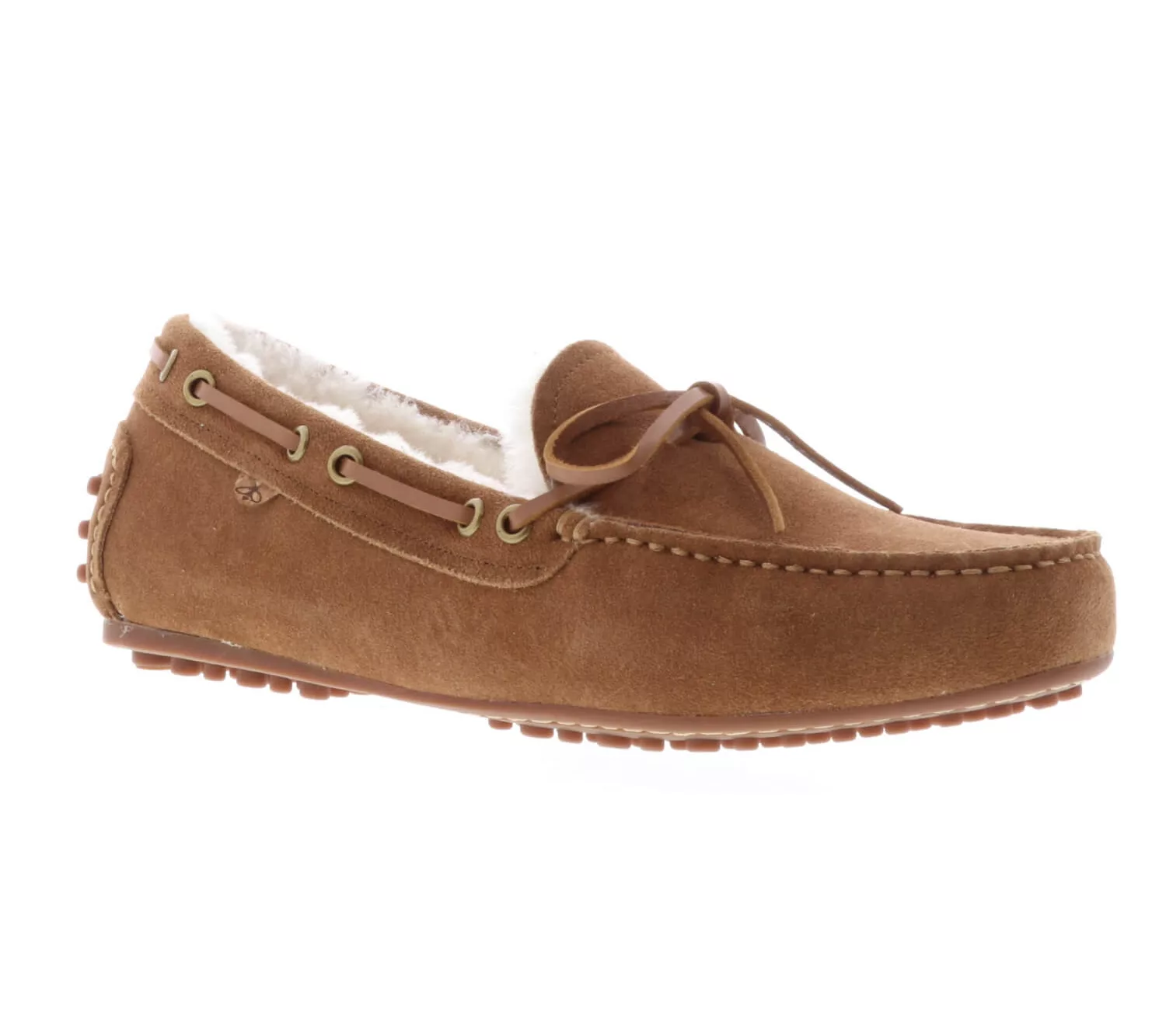 Somersby by Lam o Premium Suede Slipper - Geor gia Moc