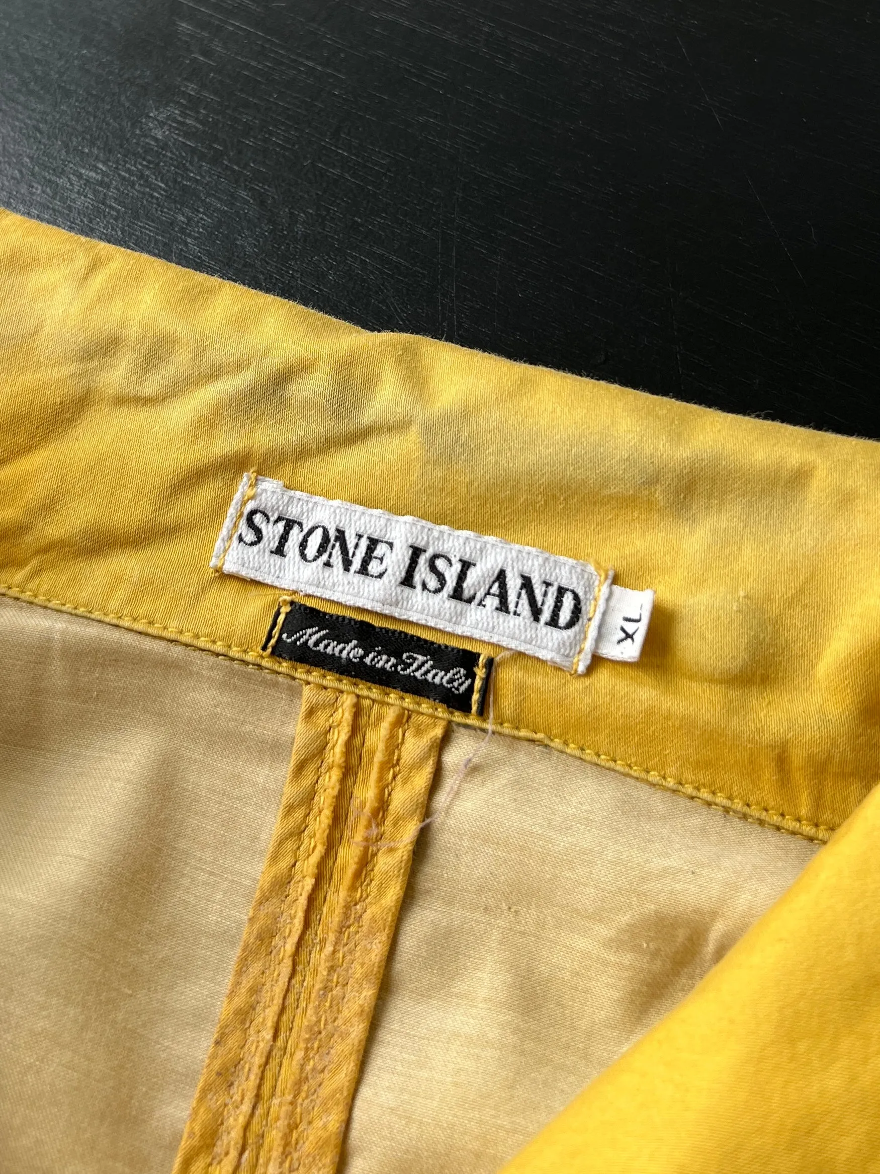 SS/96 Stone Island Raso Gommato Zip Up Jacket (XL)