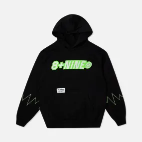 Static Fleece 3M Hooded Sweatshirt Black