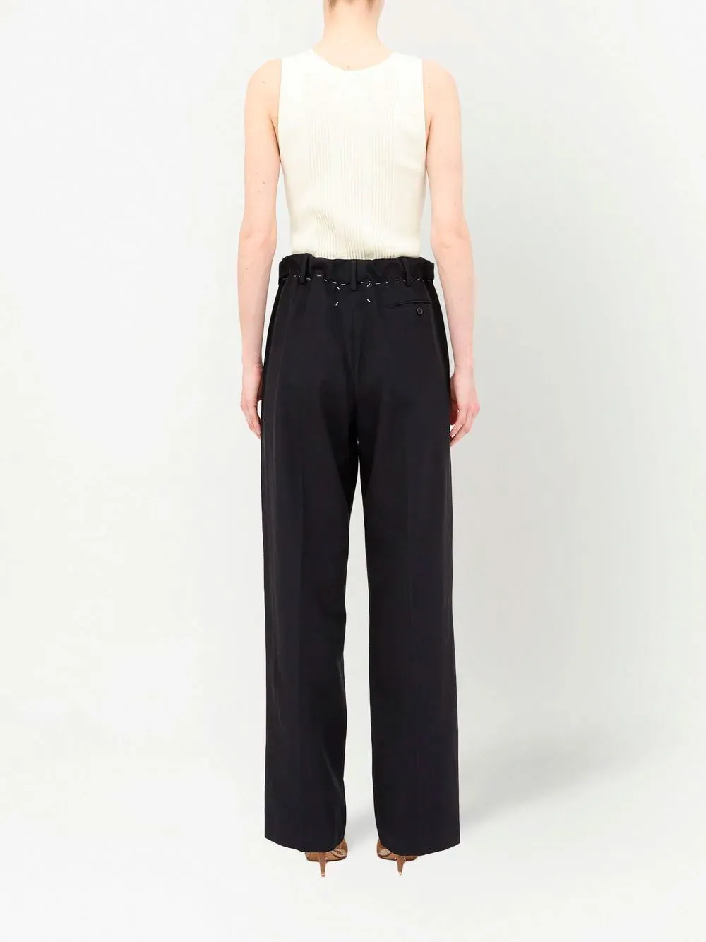 Straight-leg trousers