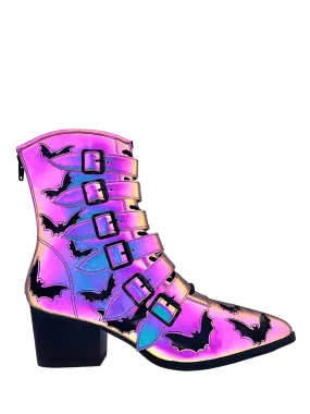 STRANGE CVLT COVEN BAT BOOT - REFLECTIVE