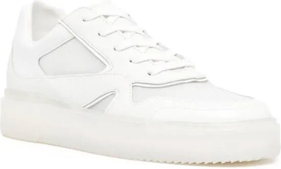 Stuart Weitzman Brooklyn leather sneakers White