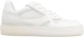 Stuart Weitzman Brooklyn leather sneakers White