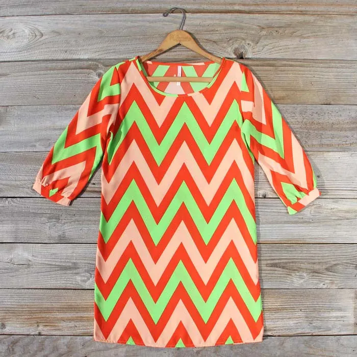 Sugarberry Chevron Dress