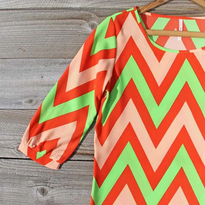 Sugarberry Chevron Dress