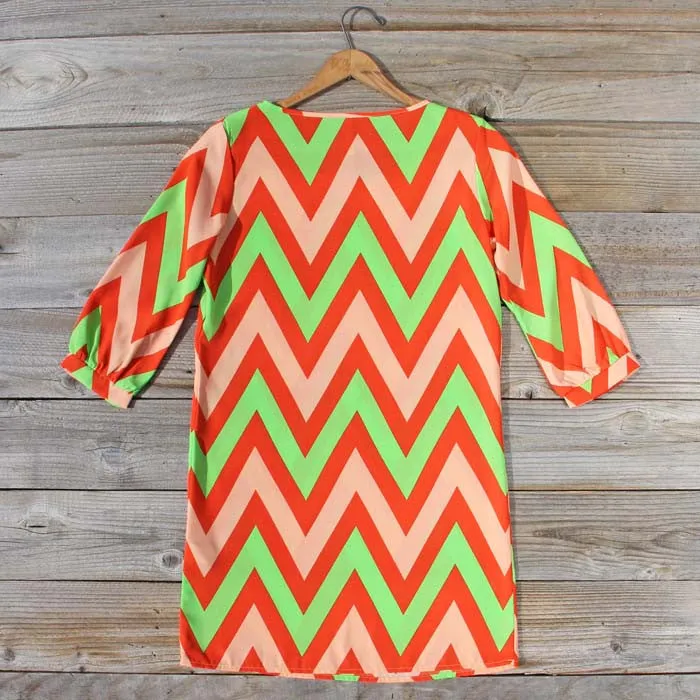 Sugarberry Chevron Dress