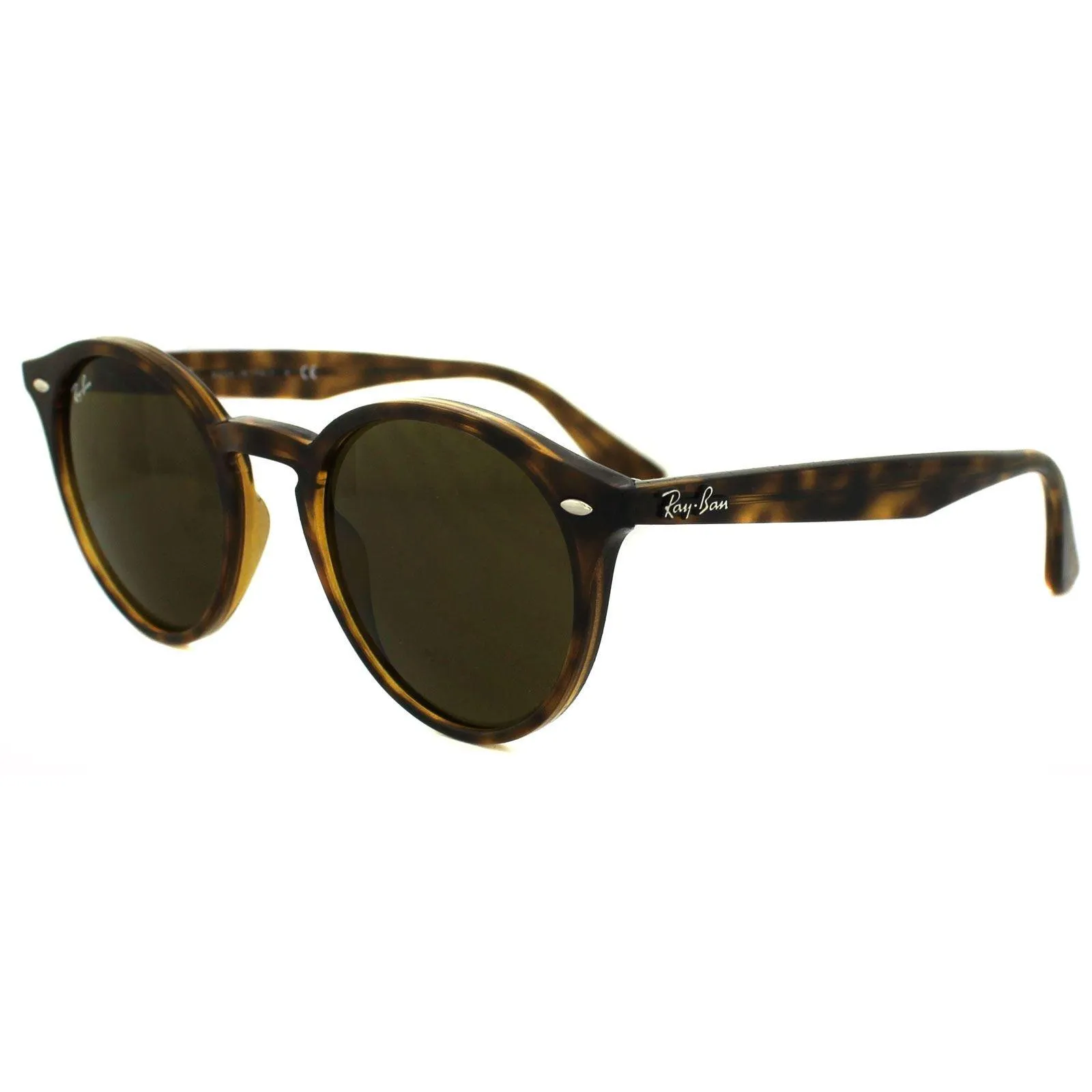 Sunglasses | Round Tortoise Brown B-15 2180 Sunglasses | Ray-Ban