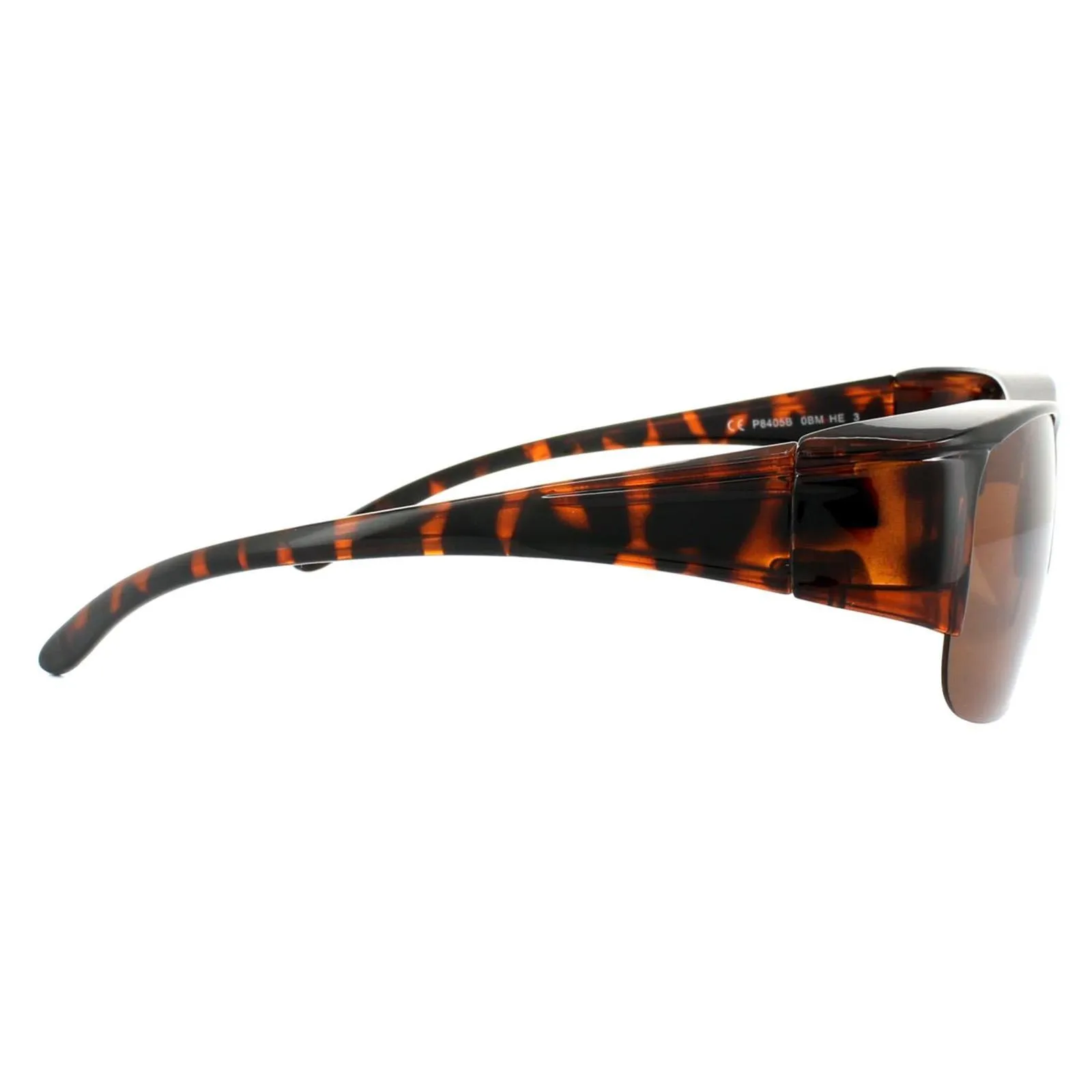 Sunglasses | Suncovers Semi Rimless Dark Havana Copper Polarized Sunglasses | Polaroid