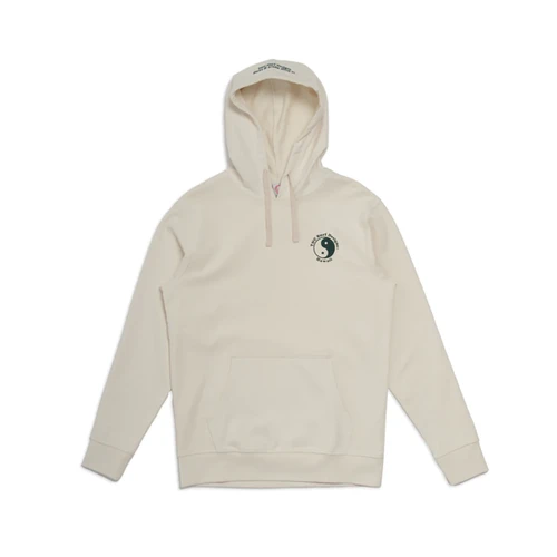 T&C Surf Designs Great Wave Hooded Fleece - Off White