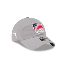 Team USA Boxing Gray 9TWENTY Adjustable Hat