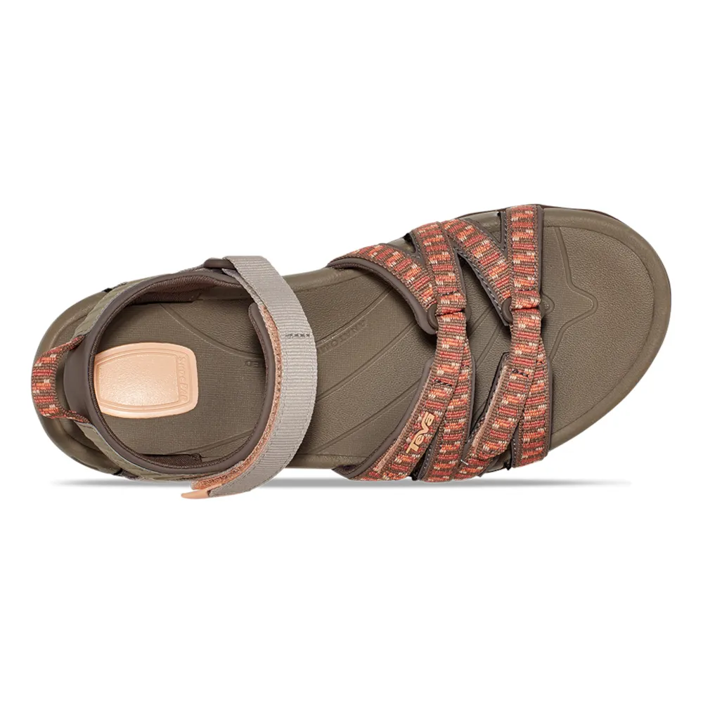 Teva Tirra Stacks Tan/Orange Women’s Sandals