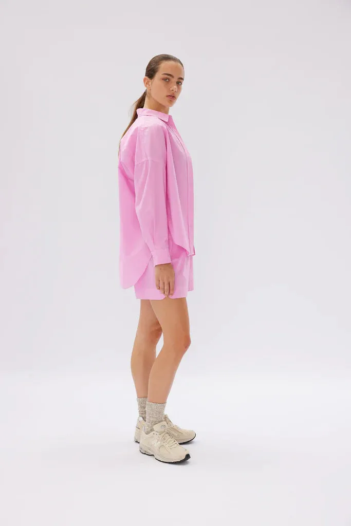 The Chiara Short Bubblegum-          -        