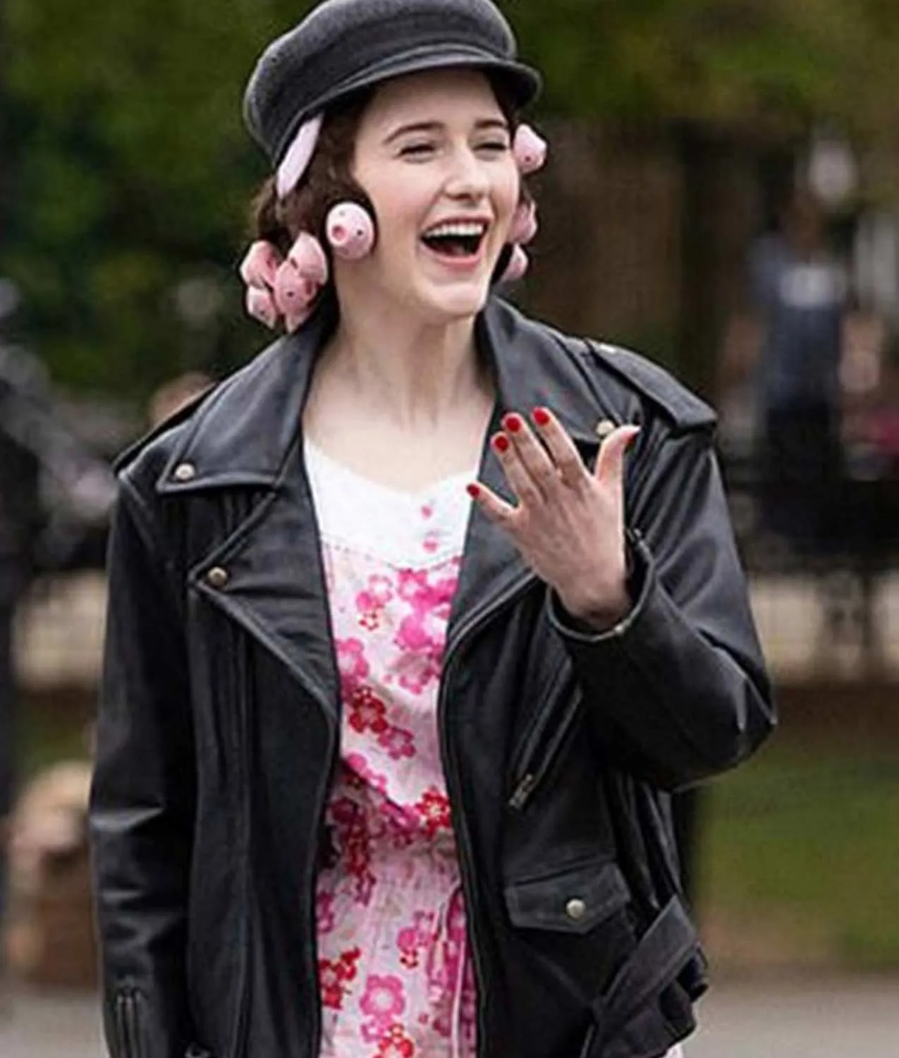 The Marvelous Mrs. Maisel S04 Miriam Maisel Leather Jacket