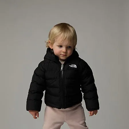 The North Face Baby Reversible Perrito Hooded Jacket in Black