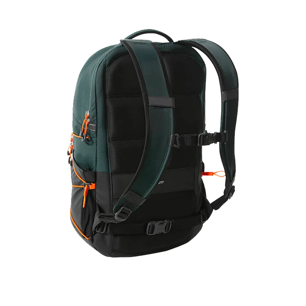 The North Face Borealis Backpack Dark Sage Green/Red Orange NF0A52SE1V5