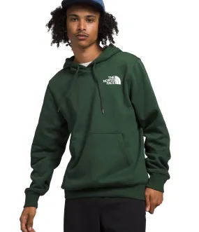 The North Face Men's Box Nse Pullover Hoodie Pine Needle