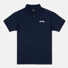 Thrasher Mag Polo Shirt Navy