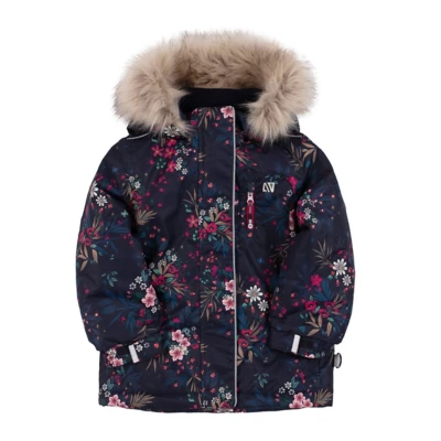 Toddler Girls' Nano Noruk Rose Ditzy Floral Hooded Shell Jacket