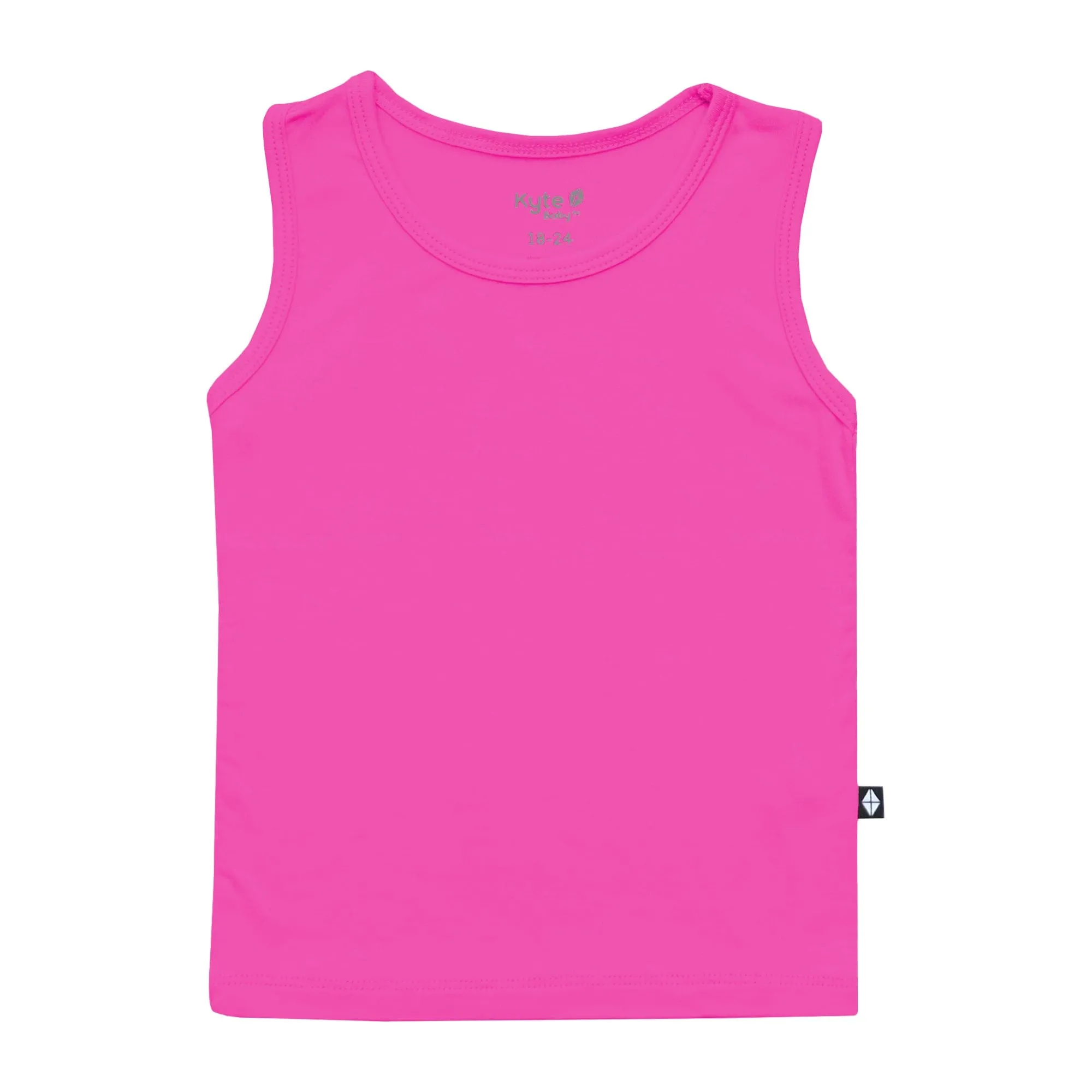 Toddler Tank Top in Raspberry