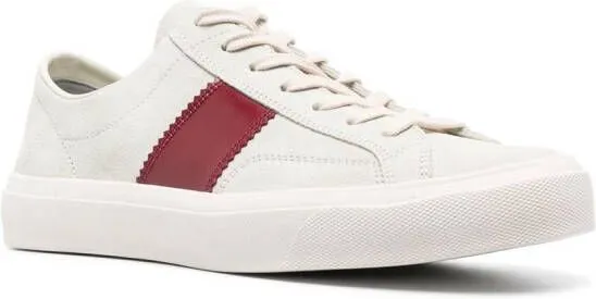 TOM FORD suede low-top sneakers Neutrals