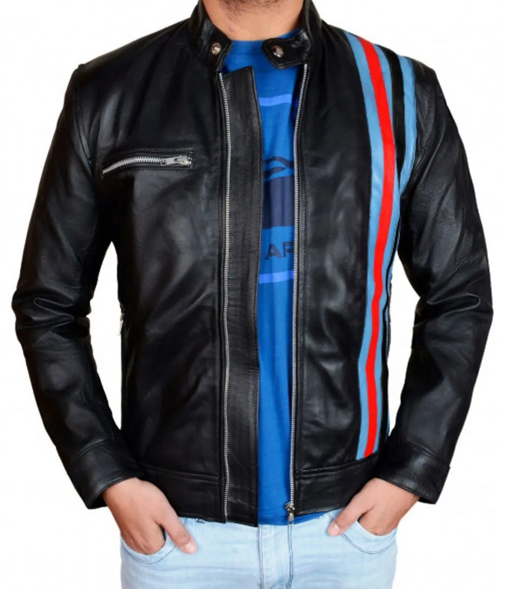 Tom Hardy Venom 2 Cafe Racer Leather Jacket