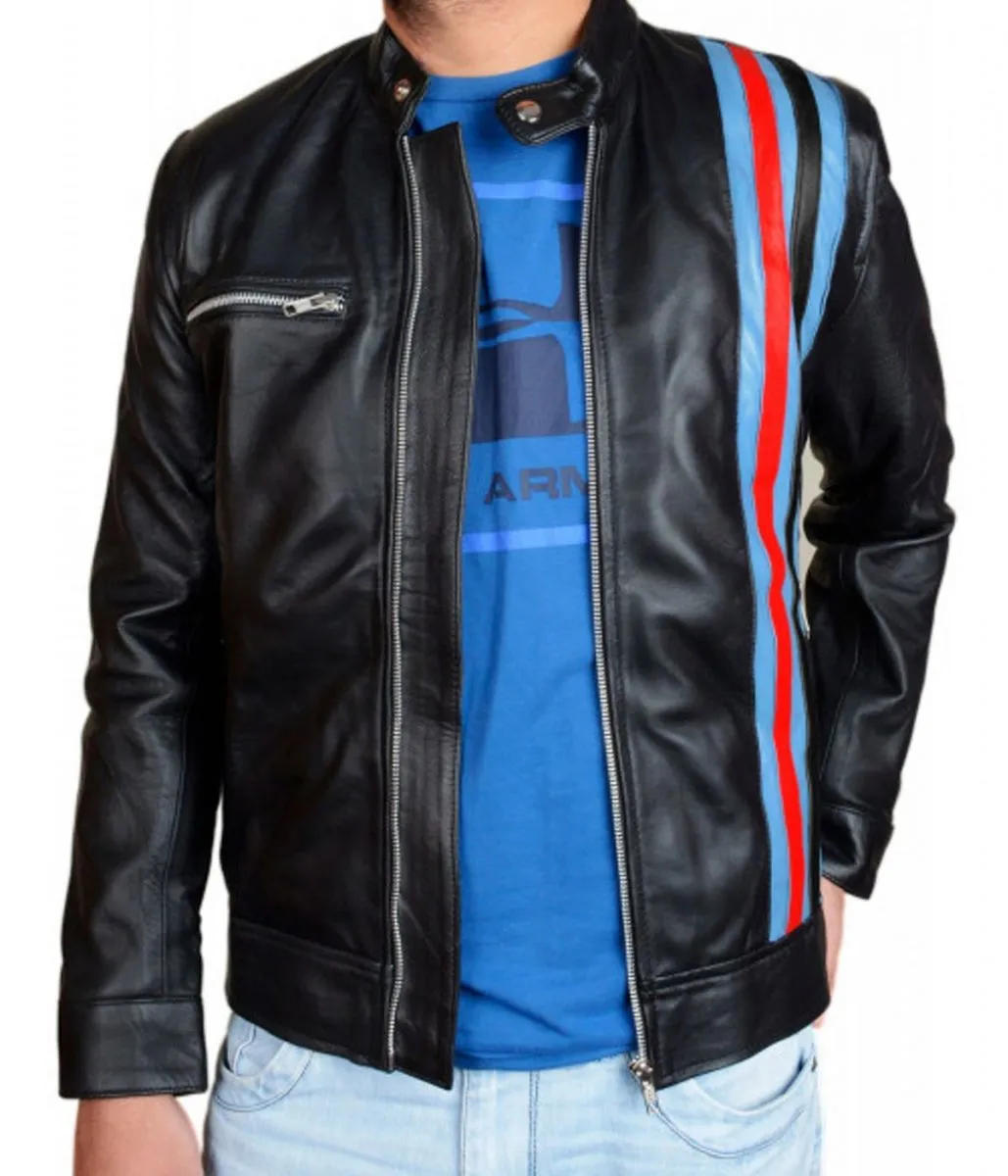 Tom Hardy Venom 2 Cafe Racer Leather Jacket