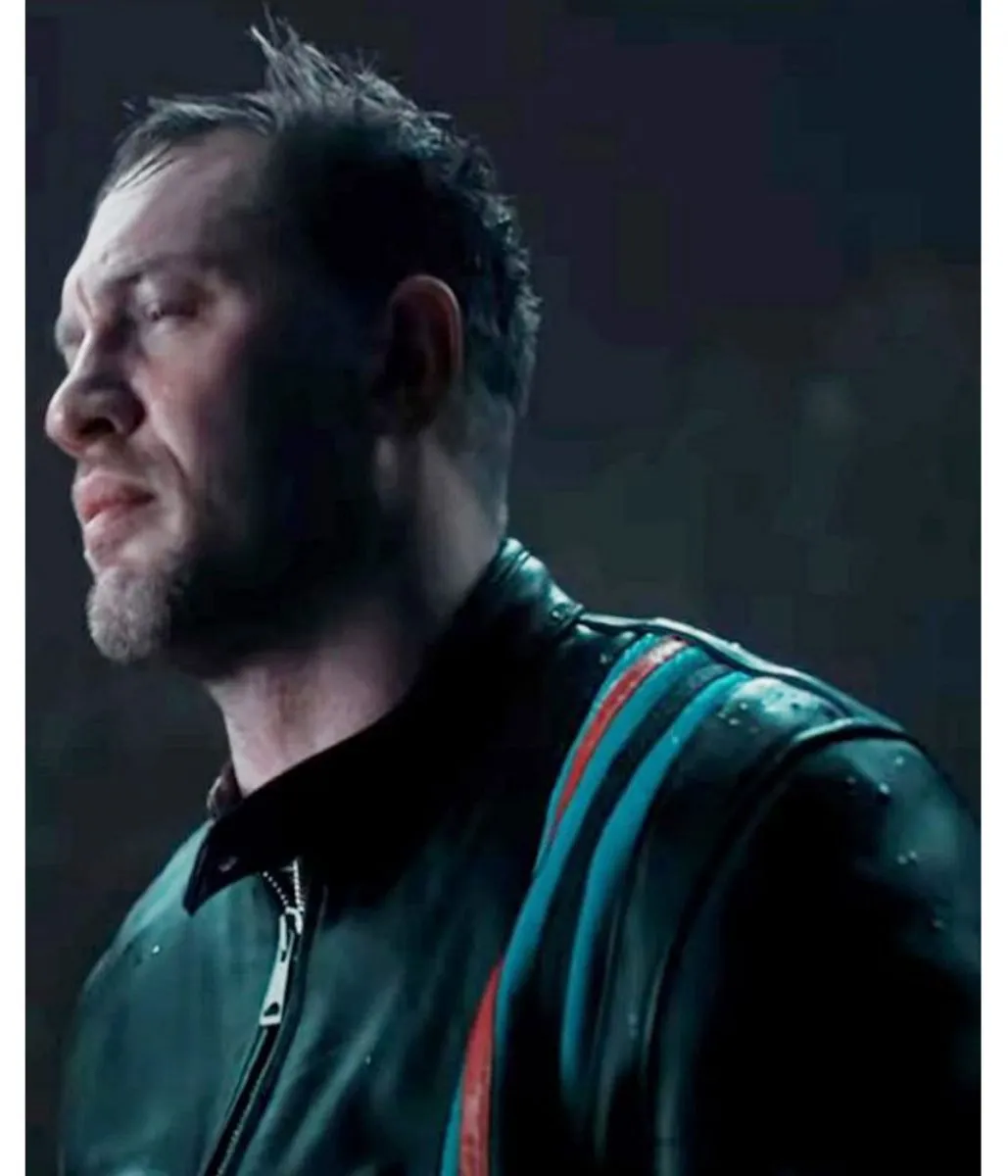 Tom Hardy Venom 2 Cafe Racer Leather Jacket