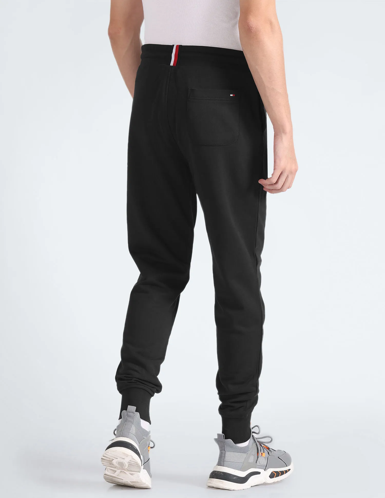 Tommy Hilfiger Mid Rise Transitional Cotton Joggers