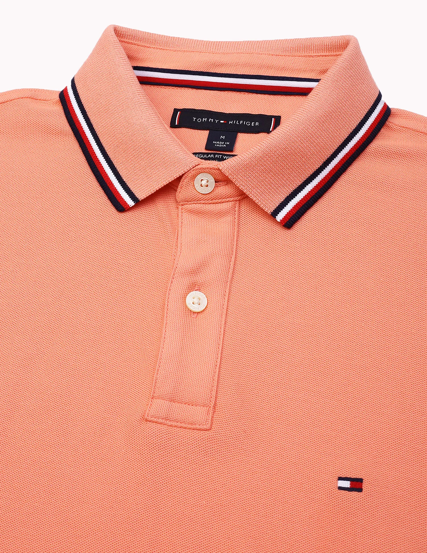 Tommy Hilfiger Tipped Cotton Polo Shirt