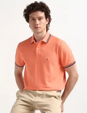 Tommy Hilfiger Tipped Cotton Polo Shirt